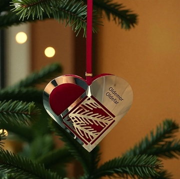 Årets julehjerte 2025 med navn